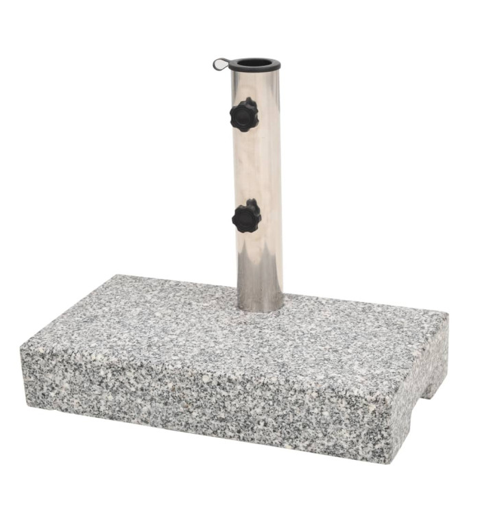 Socle de parasol Granite rectangulaire 25 kg | Mobilier & Déco