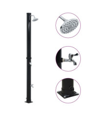 Douche solaire Noir 220 cm 20 L | Mobilier & Déco