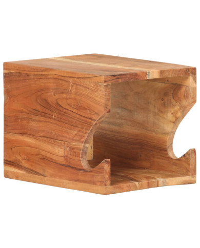 Support mural de vélos 35x25x25 cm Bois d'acacia massif | Mobilier & Déco
