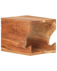 Support mural de vélos 35x25x25 cm Bois d'acacia massif | Mobilier & Déco