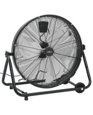 Ventilateur à tambour industriel 60 cm 172,5 W Noir | Mobilier & Déco