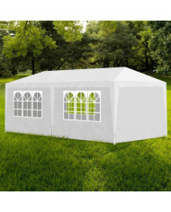 Tente de réception 3 x 6 m Blanc | Mobilier & Déco