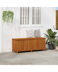 Boîte de rangement de jardin 150x50x58 cm Bois d'acacia solide | Mobilier & Déco