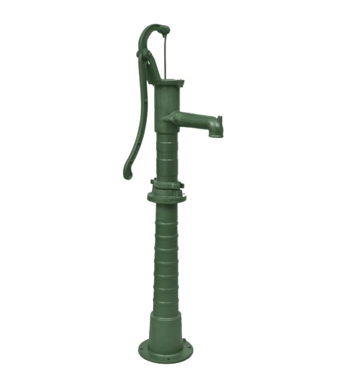 Pompe à eau de jardin avec support Fonte | Mobilier & Déco