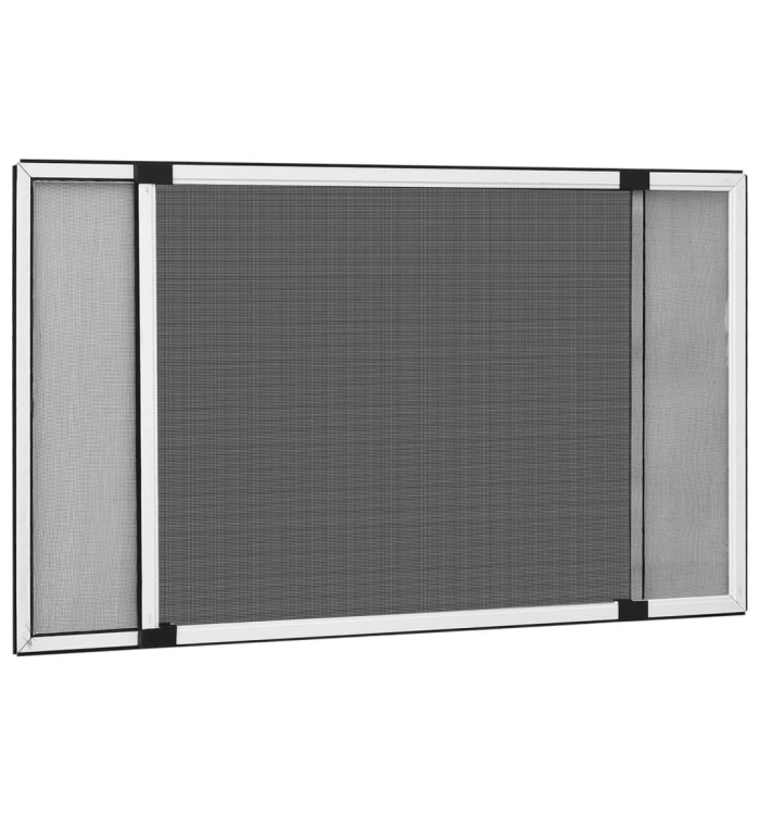 Moustiquaire extensible pour fenêtres Blanc (100-193)x75 cm | Mobilier & Déco