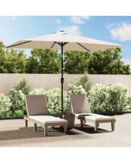 Parasol 200 x 300 cm Blanc sable Rectangulaire | Mobilier & Déco