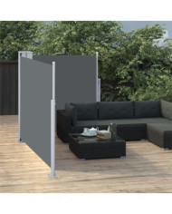 Auvent latéral rétractable Anthracite 100 x 600 cm | Mobilier & Déco
