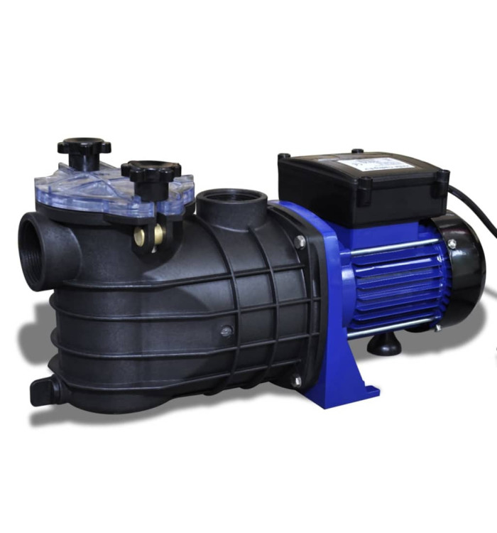 Pompe électrique de piscine 500 W Bleu | Mobilier & Déco