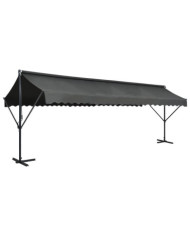 Auvent sur pied 600 x 300 cm Anthracite | Mobilier & Déco