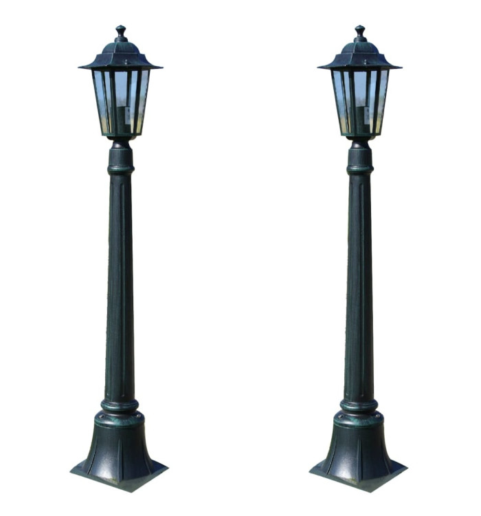 Lampes de jardin 2 pcs 105 cm | Mobilier & Déco
