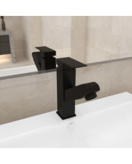 Robinet de lavabo rétractable Finition noire 157x172 mm | Mobilier & Déco