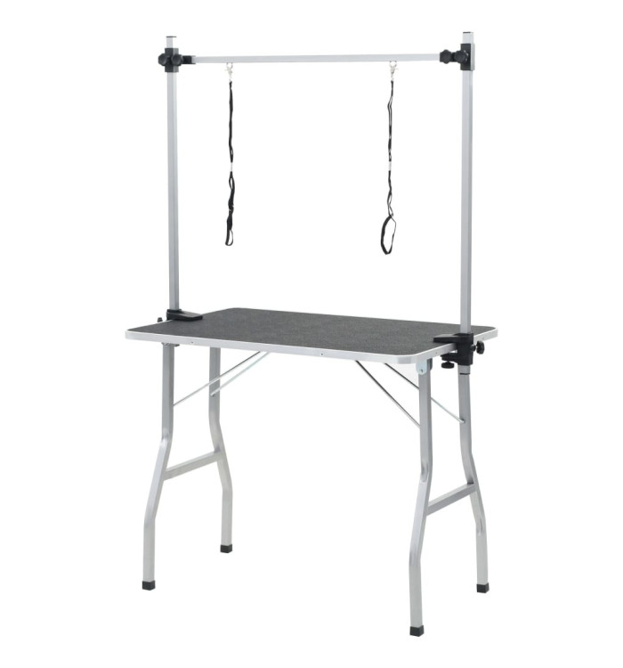 Table de Toilettage Ajustable pour Chiens Chats 2 Potences | Mobilier & Déco