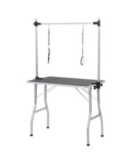 Table de Toilettage Ajustable pour Chiens Chats 2 Potences | Mobilier & Déco