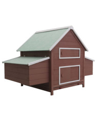 Poulailler Marron 157x97x110 cm Bois | Mobilier & Déco