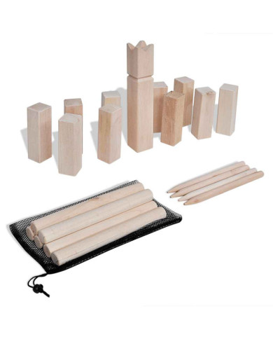 Kit de jeu Kubb en bois | Mobilier & Déco