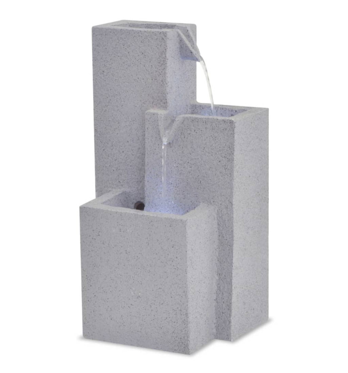 Fontaine d'intérieur avec lampe LED Polyrésine | Mobilier & Déco