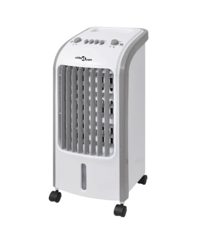 Refroidisseur d'air portable 80 W 4 L 25x26x56 cm | Mobilier & Déco
