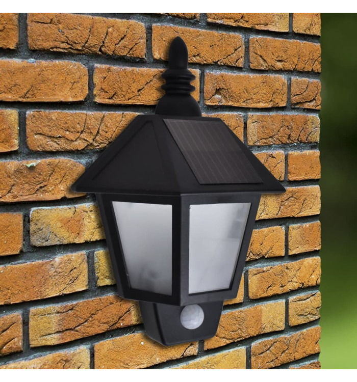 Applique murale solaire avec capteur de mouvement | Mobilier & Déco
