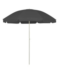 Parasol de plage anthracite 240 cm | Mobilier & Déco