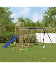 Aire de jeux d'extérieur bois de pin imprégné | Mobilier & Déco