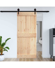 Porte NARVIK 70x210 cm bois massif de pin | Mobilier & Déco