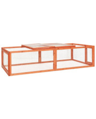 Clapier 183x90x46,5 cm Bois de sapin massif | Mobilier & Déco