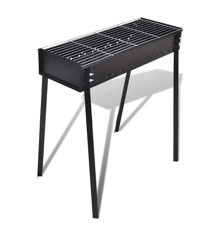 Support de barbecue au charbon de bois Carré 75x28 cm | Mobilier & Déco