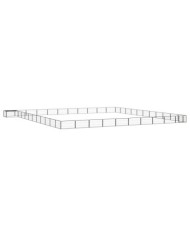 Parc pour chien 44panneaux Noir 100x50cm Acier enduit de poudre | Mobilier & Déco