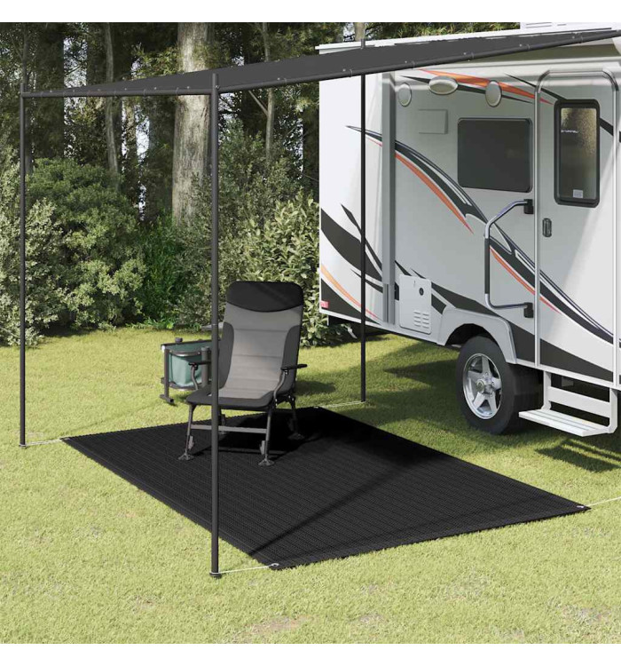 Tapis de tente 250x300 cm Noir | Mobilier & Déco