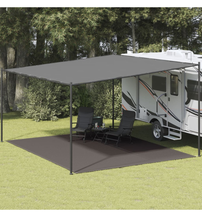 Tapis de tente 400x500 cm Anthracite | Mobilier & Déco