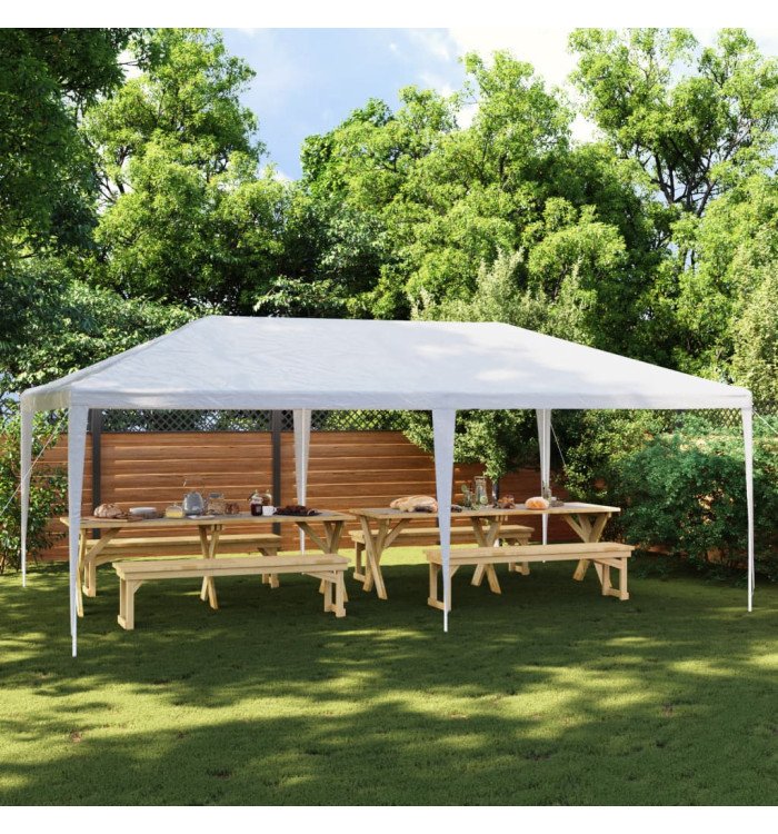 Tente de réception 4x6 m Blanc | Mobilier & Déco