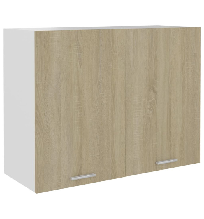 Armoire suspendue Chêne sonoma 80x31x60 cm Bois d’ingénierie | Mobilier & Déco