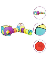 Tente de jeu pour enfants avec 250 balles Multicolore | Mobilier & Déco