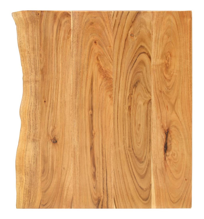 Dessus de meuble-lavabo de salle de bain Acacia 58x52x2,5 cm | Mobilier & Déco