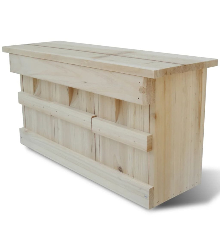 Nichoir pour moineau 44 x 15,5 x 21,5 cm | Mobilier & Déco
