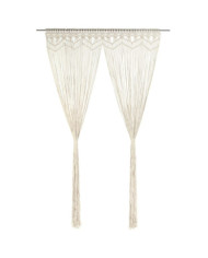 Rideau en macramé 140x240 cm Coton | Mobilier & Déco