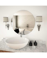Miroir mural 60 cm Rond Verre | Mobilier & Déco