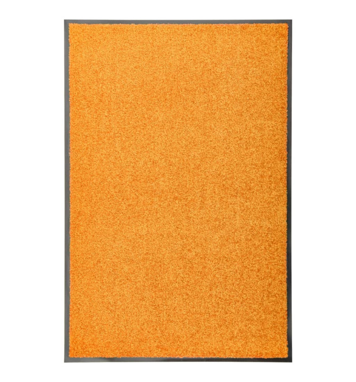 Paillasson lavable Orange 60x90 cm | Mobilier & Déco