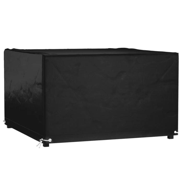 Housse de salon de jardin 8 œillets 125x125x75 cm carré | Mobilier & Déco