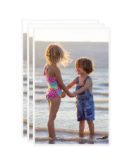 Collage de cadres photo 3 pcs de table Blanc 13x18 cm MDF | Mobilier & Déco