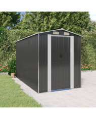 Abri de jardin Anthracite 192x357x223 cm Acier galvanisé | Mobilier & Déco