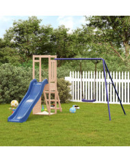 Aire de jeux d'extérieur bois de pin massif | Mobilier & Déco