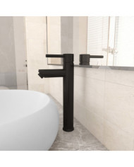 Mitigeur de salle de bain Noir 12x30 cm | Mobilier & Déco