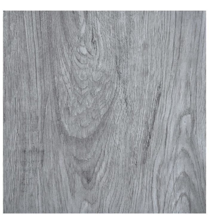 Planches de plancher autoadhésives 5,11 m² PVC Gris clair | Mobilier & Déco