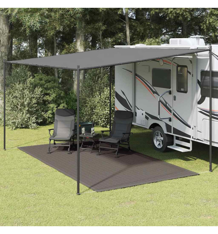 Tapis de tente 250 x 400 cm Anthracite | Mobilier & Déco