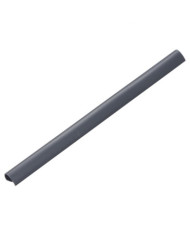 Attaches de bande de clôture 100 pcs PVC Anthracite | Mobilier & Déco
