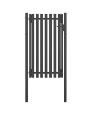 Portail de clôture de jardin Acier 1x2,25 m Anthracite | Mobilier & Déco