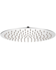 Tête de douche plongeante ronde en acier inoxydable 30 cm | Mobilier & Déco