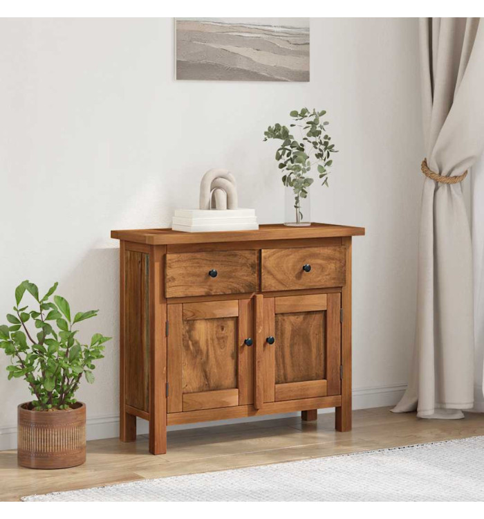 Buffet bois d'acajou massif 75x30x65 cm | Mobilier & Déco
