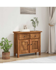 Buffet bois d'acajou massif 75x30x65 cm | Mobilier & Déco